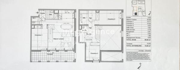 Appartement à FLOIRAC, 33270 - 4 pièces 100m²