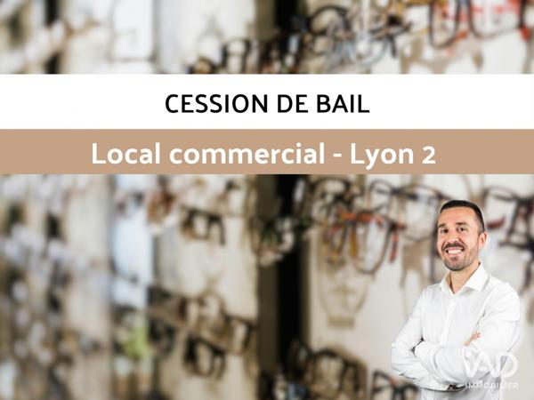 Droit au bail à vendre 18 m² Lyon 2