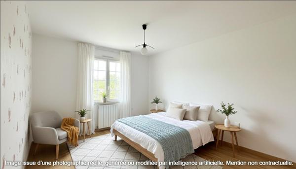 Maison de plain-pied avec garage et atelier à Pineuilh