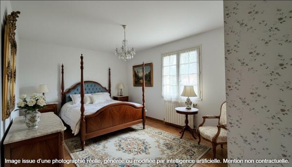 Maison de plain-pied avec garage et atelier à Pineuilh