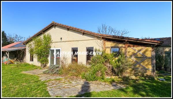 Propriété - 500 M² habitables 26 PIECES- 12 Chambres avec vue Pyrénées à 6 minutes de Marciac – Maison, gîtes, salle Polyvalente d’événements, cabinet de praticien, Prairies et dépendance