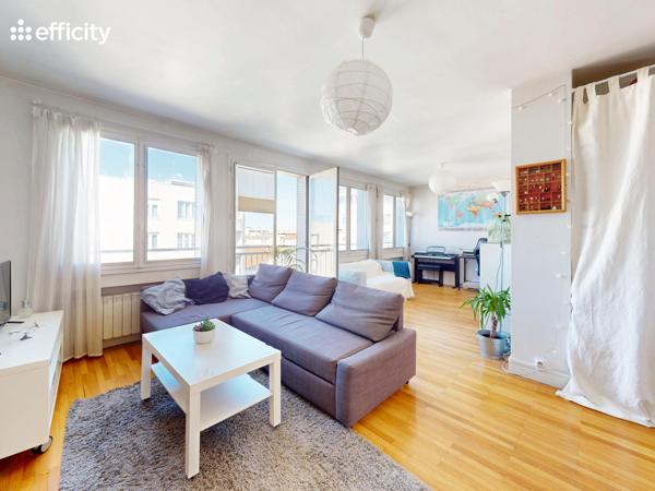 Appartement 2 pièces - 62 m² Exclusivité efficity