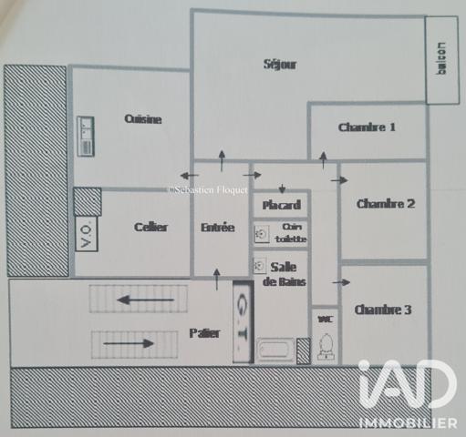 Appartement à vendre 5 pièces 90 m² Neuville-aux-Bois