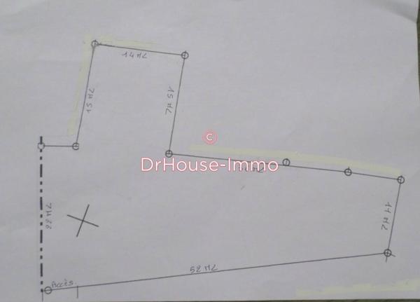 Terrain à vendre de 1 150 m²