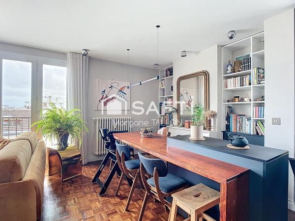 Appartement 3 pièces lumineux quartier mairie