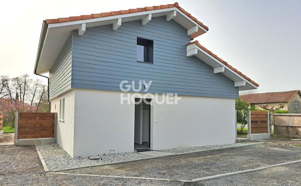 Maison meublée neuve 4 pièces avec jardin