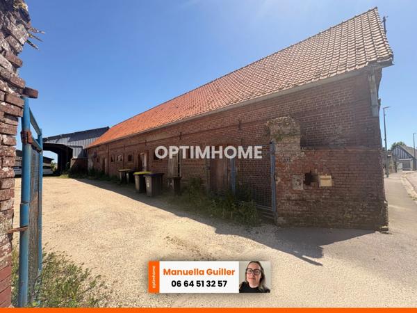 CORPS DE FERME À RÉHABILITER AVEC FORT POTENTIEL – BERNEVAL-LE-GRAND