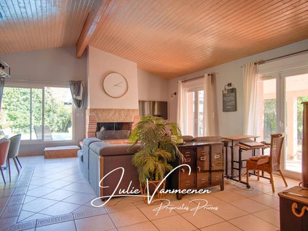 La Salvetat-Saint-Gilles (31880) - Maison T5 - 4 chambres - Double Garage - Piscine