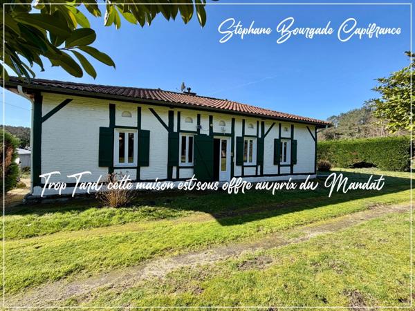 Maison à vendre 5 pièces à Linxe (40) terrain de 7017 m2