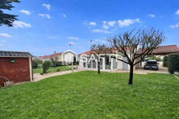 Plain-pied lumineux avec véranda