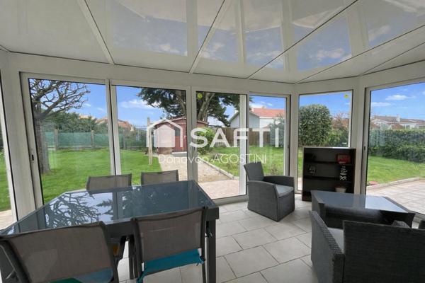 Plain-pied lumineux avec véranda