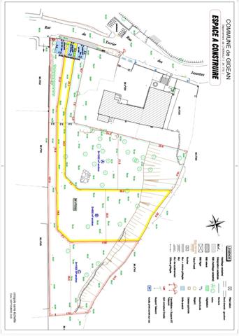 Exceptionnel Terrain à bâtir, de 1030 m2 libre de constructeur !