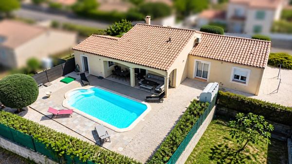 EXCLUSIVITE à TREBES - VILLA 114M2 - PLAIN-PIED avec PISCINE  - 3 chambres - 2 SDB