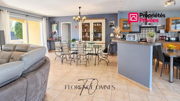 EXCLUSIVITE à TREBES - VILLA 114M2 - PLAIN-PIED avec PISCINE  - 3 chambres - 2 SDB