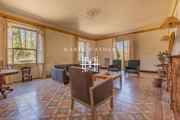 Bastide avec piscine et parc arboré - 1000m2 - 2 hectares - AIX EN PROVENCE (13)