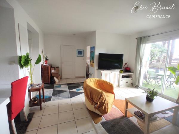 LANTON - appartement T2 libre - rez-de-jardin - avec parking