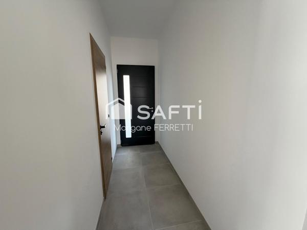 VILLA 95 M² AVEC GARAGE ET PISCINE SUR TERRAIN DE 414 M²