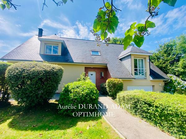Maison d'architecte Familale à vendre - Secteur ultra prisé - Hauteurs d'Honfleur - Jardin magnifique - Garage