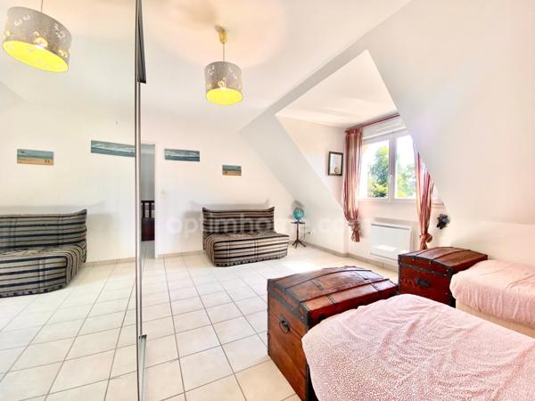 Maison d'architecte Familale à vendre - Secteur ultra prisé - Hauteurs d'Honfleur - Jardin magnifique - Garage