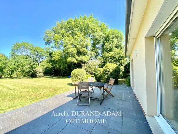 Maison d'architecte Familale à vendre - Secteur ultra prisé - Hauteurs d'Honfleur - Jardin magnifique - Garage