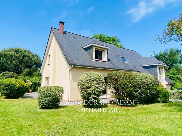Maison d'architecte Familale à vendre - Secteur ultra prisé - Hauteurs d'Honfleur - Jardin magnifique - Garage