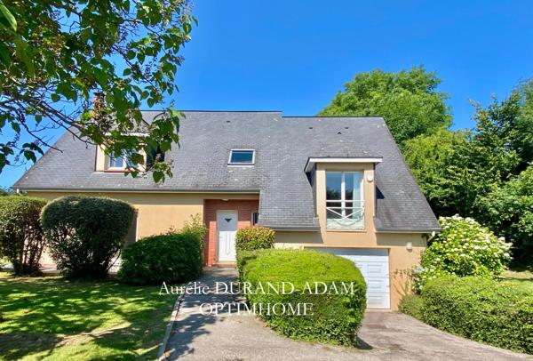 Maison d'architecte Familale à vendre - Secteur ultra prisé - Hauteurs d'Honfleur - Jardin magnifique - Garage
