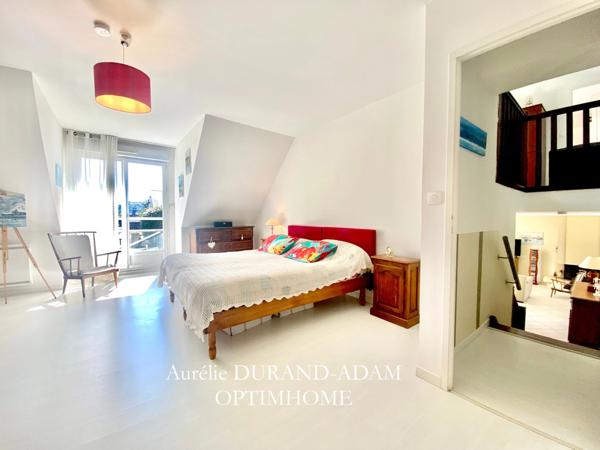 Maison d'architecte Familale à vendre - Secteur ultra prisé - Hauteurs d'Honfleur - Jardin magnifique - Garage