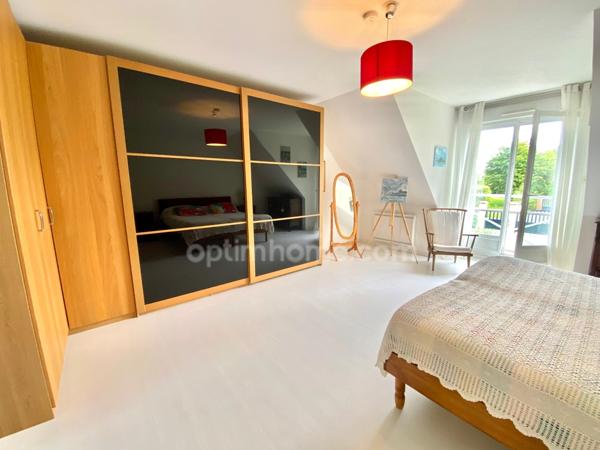 Maison d'architecte Familale à vendre - Secteur ultra prisé - Hauteurs d'Honfleur - Jardin magnifique - Garage