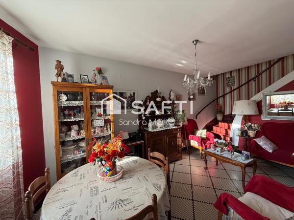 Maison de ville avec locataire en place – idéal investissement