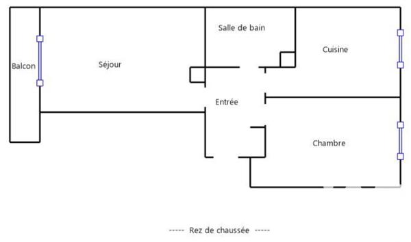 Appartement à vendre 2 pièces 40,85 m² Chevilly-Larue