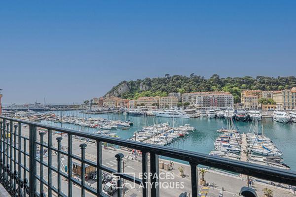 L’Horizon Souverain : Loft entre Ciel et Histoire au Port de Nice