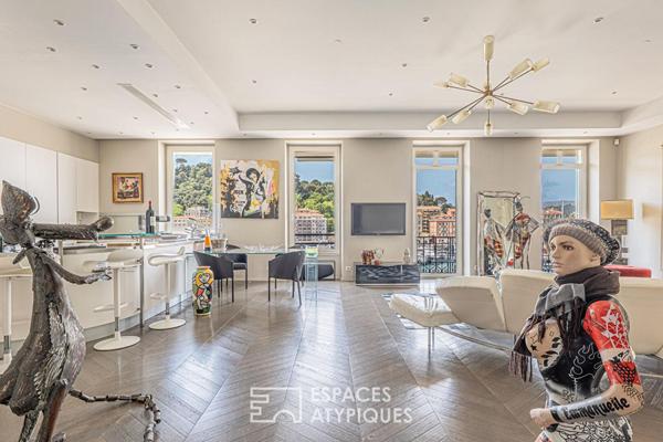 L’Horizon Souverain : Loft entre Ciel et Histoire au Port de Nice