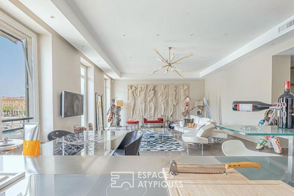 L’Horizon Souverain : Loft entre Ciel et Histoire au Port de Nice