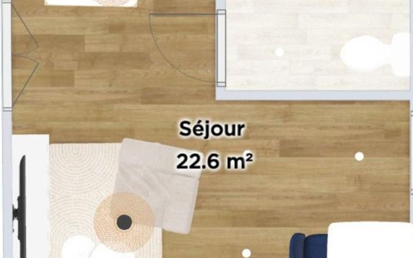 Appartement à vendre    1 pièce • 37,20 m2 Lodève