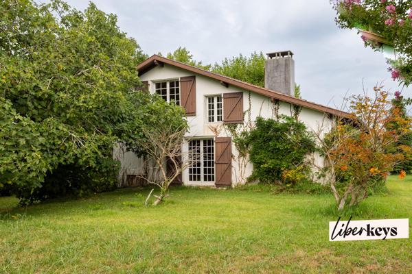 Maison basque au calme absolu sur 3000m2 de jardin