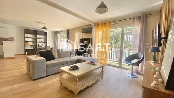 Beau duplex T3 au dernier étage dans une résidence sécurisée avec ses commerces au pied de l'immeuble