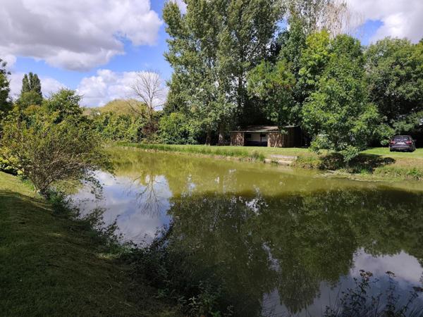 Terrain de loisirs avec étang alimenté par sources – Saint-Genou (36)