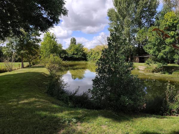 Terrain de loisirs avec étang alimenté par sources – Saint-Genou (36)