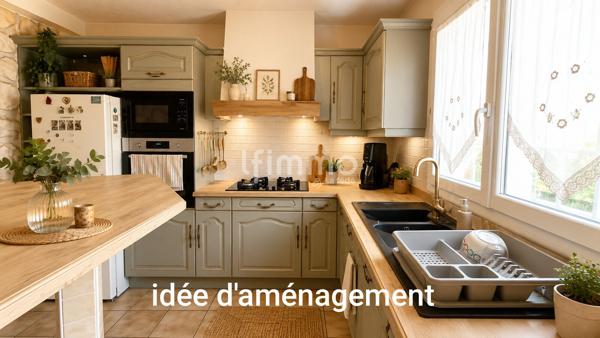 Maison 2 faces - 107 m2 - 6 pièces - Le Soler