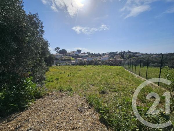Terrain à vendre  3015 m 2   CAGNES SUR MER  - 06