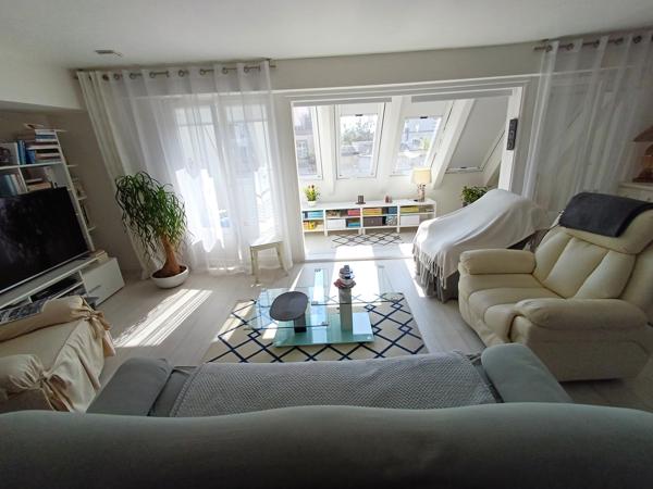 Plougasnou (29630) Plougasnou coeur du bourg, appartement T4 récent exposé au Sud Ouest.