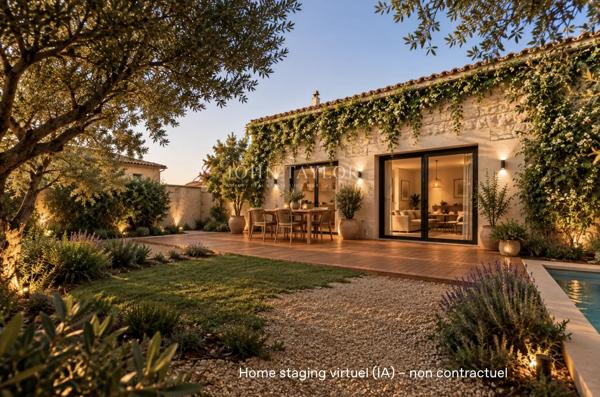 A VENDRE Mas de ville rénové avec maisonnette indépendante à restaurer – L’Isle-sur-la-Sorgue, Provence