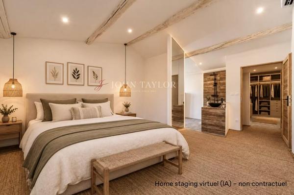 A VENDRE Mas de ville rénové avec maisonnette indépendante à restaurer – L’Isle-sur-la-Sorgue, Provence