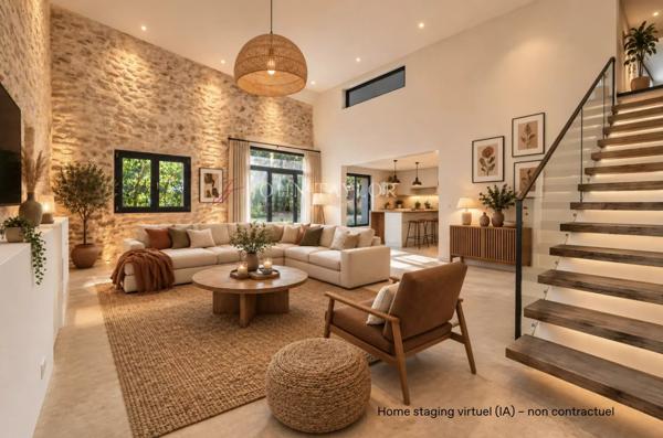 A VENDRE Mas de ville rénové avec maisonnette indépendante à restaurer – L’Isle-sur-la-Sorgue, Provence
