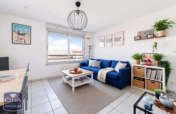 Appartement à vendre 2 pièces 39m² Villeurbanne (69100)
