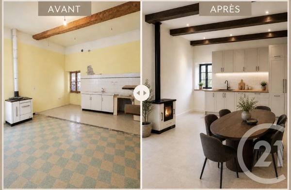 Maison à vendre  6 pièces - 120,28 m 2   SAUVE  - 30