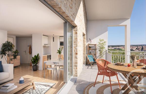 Appartement F3 à vendre  3 pièces - 61,05 m2 VENETTE - 60