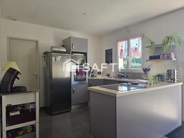 Grande maison 4 chambres + 1 bureau