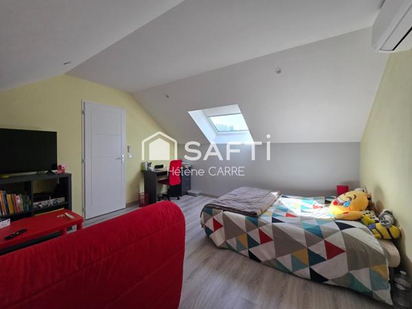 Grande maison 4 chambres + 1 bureau