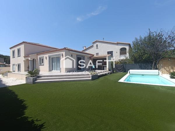 Villa 4 chambres garage piscine